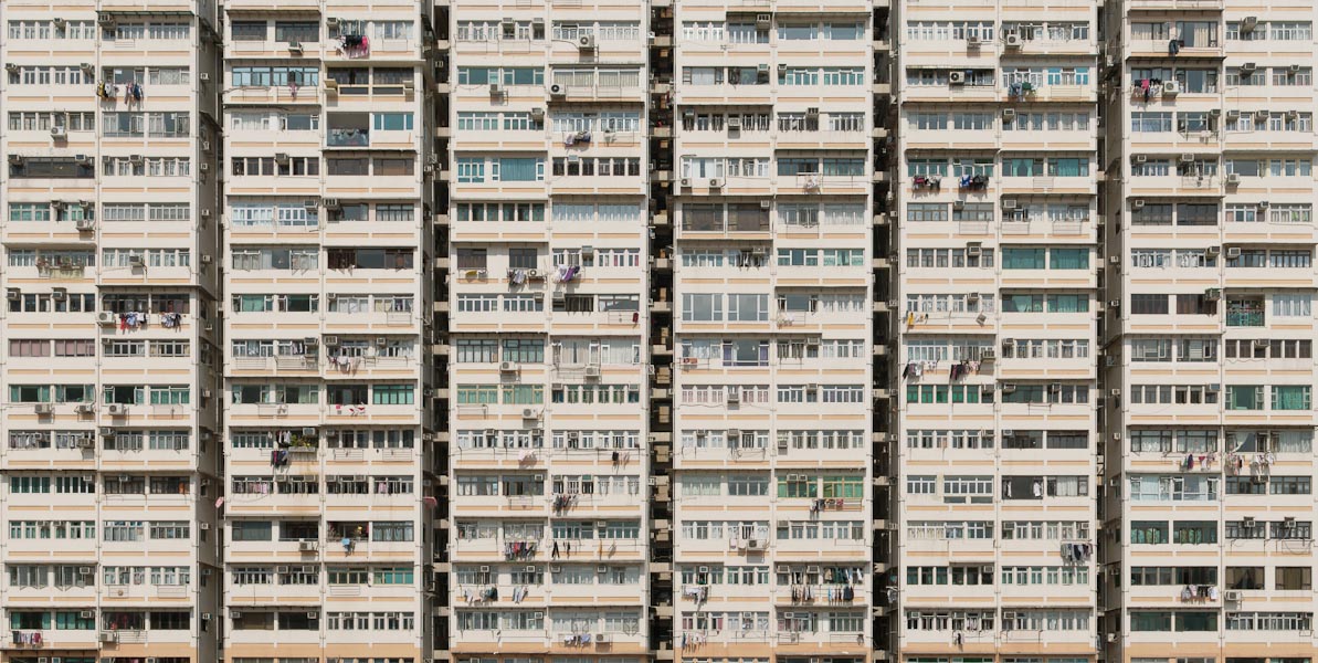 Hochhaus Hongkong Block